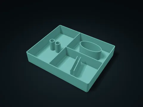 Reading Annotation Tool Box model preview, default size 226 × 184 × 40 mm, 1 part