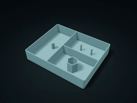 Camera Cable Accessory Box model preview, default size 226 × 184 × 40 mm, 1 part