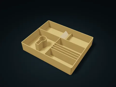 Clay Tool Dry Zone Tray model preview, default size 226 × 184 × 40 mm, 1 part