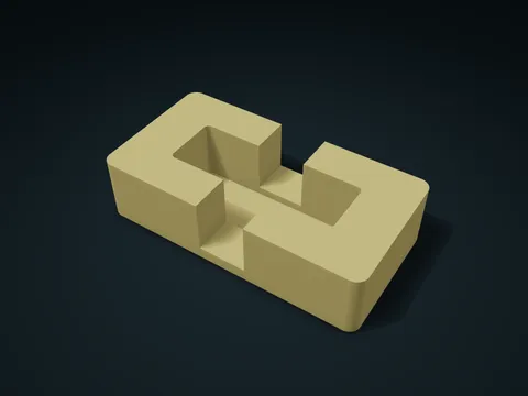 Mid-Grip Cotton Bud Box model preview, default size 165 × 85 × 40 mm, 1 part