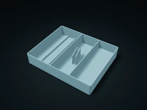 Booklet Marker Tool Box model preview, default size 226 × 184 × 40 mm, 1 part
