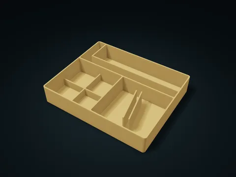 Food Package Handling Tray model preview, default size 226 × 184 × 40 mm, 1 part
