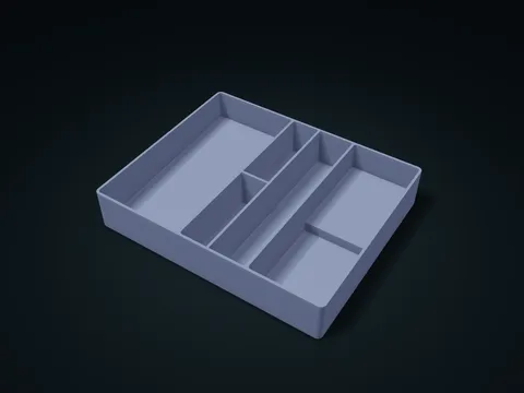 Jigsaw Piece Helper Tray model preview, default size 226 × 184 × 40 mm, 1 part