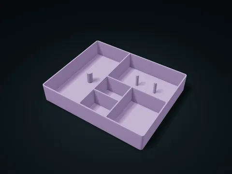 Rainy Day Carry Accessory Tray model preview, default size 226 × 184 × 40 mm, 1 part