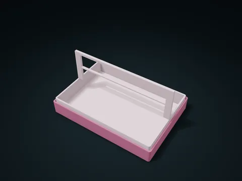 Arched Handle Inner Basket Box model preview, default size 175 × 125 × 85 mm, 2 parts
