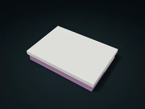 Shared-Lid Twin Resource Trays model preview, default size 184 × 128 × 30 mm, 3 parts