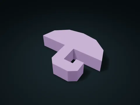 Umbrella Hook Divided Box model preview, default size 180 × 140 × 38 mm, 2 parts