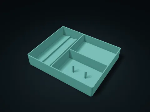 Watch Charging Accessory Tray model preview, default size 226 × 184 × 40 mm, 1 part