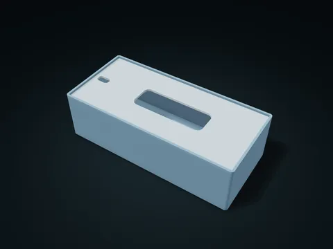 Window-Slide Food Bag Box model preview, default size 240 × 110 × 70 mm, 2 parts